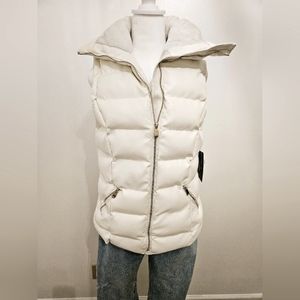 CAVALINI VEGAN LEATHER VEST